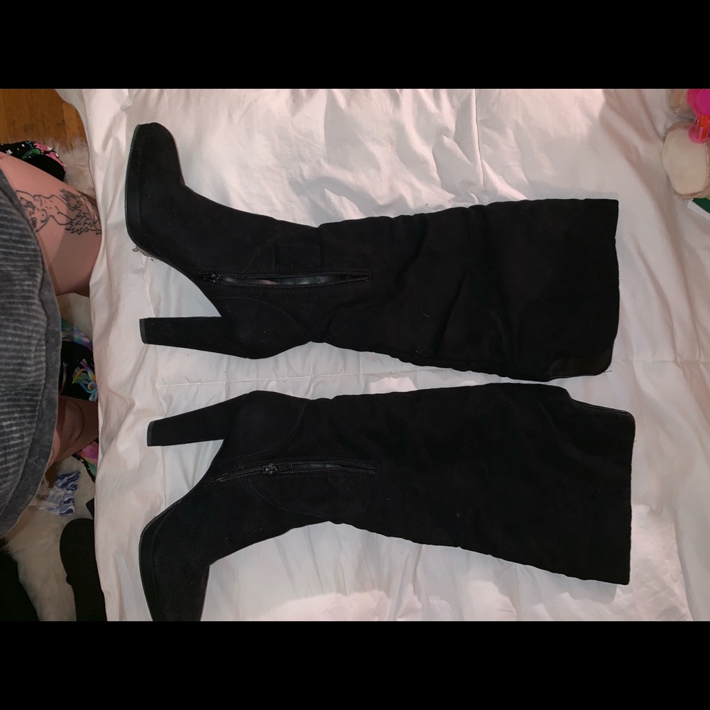 Knee high boots